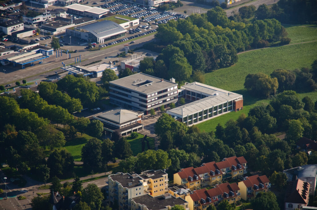 Hochschule Kehl Luftbildaufnahme